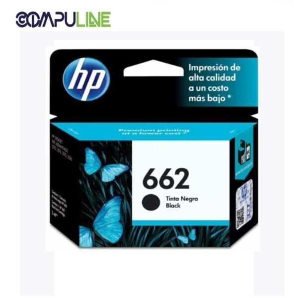 HP CARTUCHO DE TINTA HP 662 NEGRO