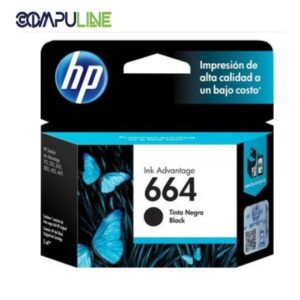 HP CARTUCHO DE TINTA HP 664 NEGRO