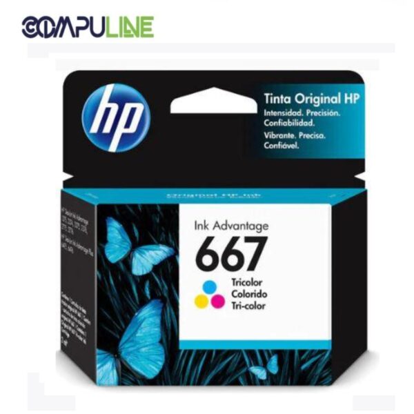 HP CARTUCHO DE TINTA HP 667 TRICOLOR