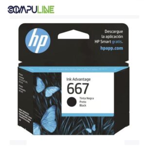HP CARTUCHO DE TINTA HP 667 NEGRO