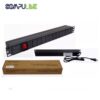 REGLETA PDU 12 POSICIONES CABLE 3mts C/FUSIBLE 10A Para Rack