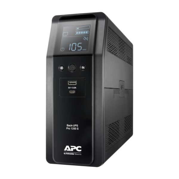 BACK UPS PRO BR 1200VASINEWAVE8 OUTLETS AVR LCD INTERF