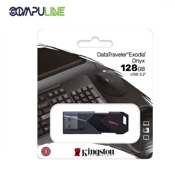 128GB Portable USB 3.2 Gen 1 DataTraveler Exodia