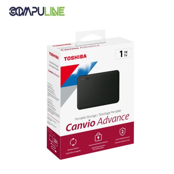 Toshiba 1TB Externo Canvio Advance V10 - Negro