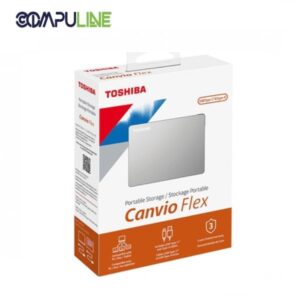 TOSHIBA DISCO EXTERNO CANVIO FLEX 1TB PLATA