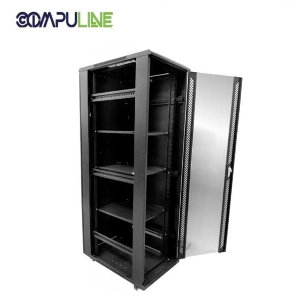 Rack Puerta Vidrio 42U 900mm 90cm-Fondo  Ventiladores-PDU-Bandejas - Imagen 5