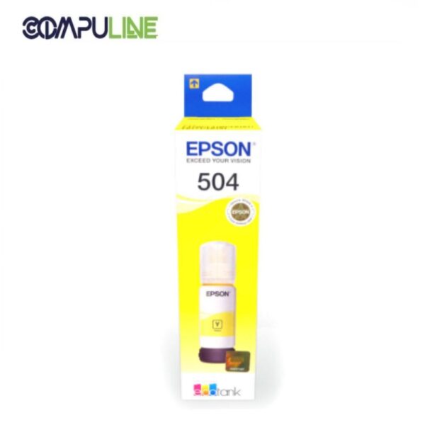 EPSON BOTELLA T504420-AL AMARILLO 6K PAG
