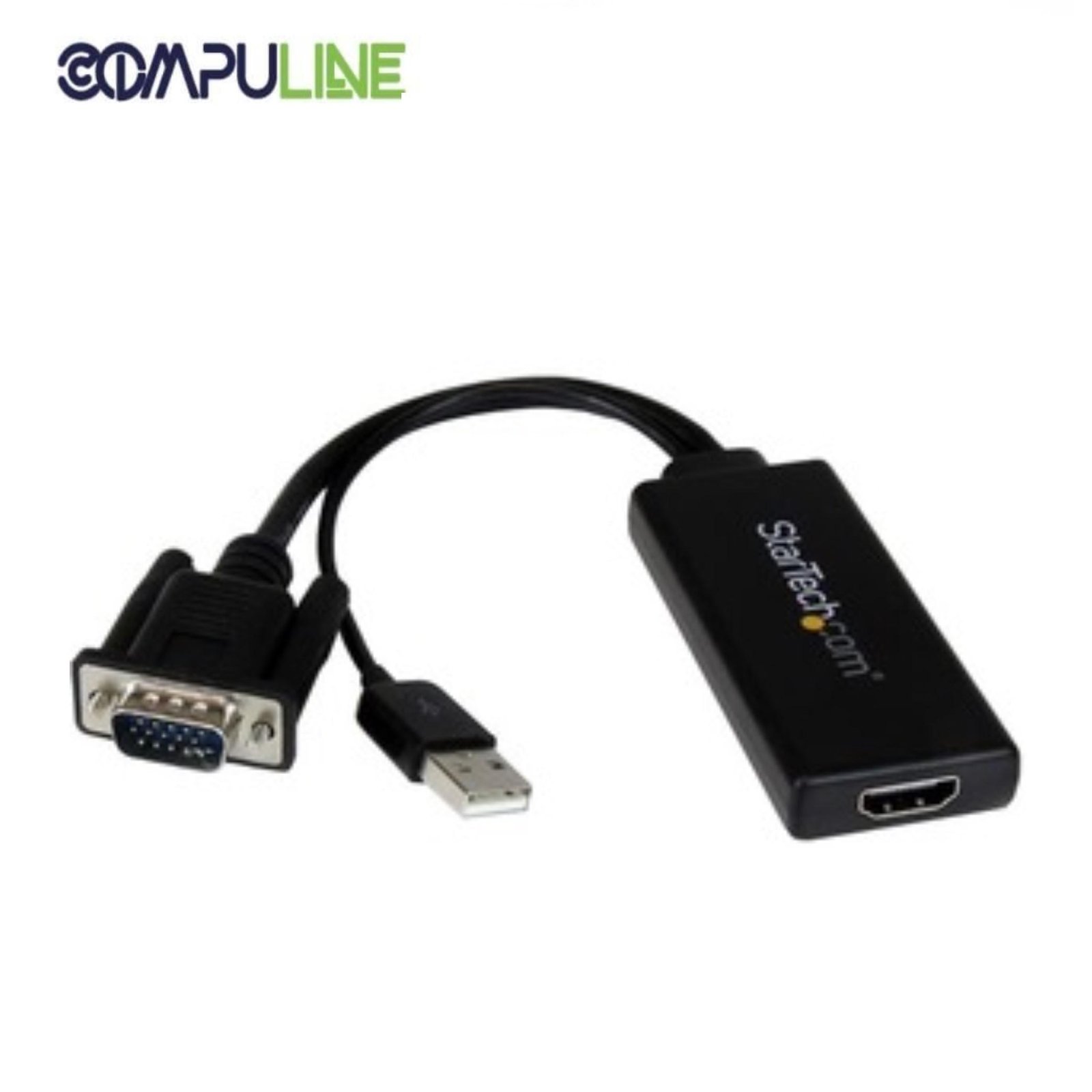 VGA to HDMI Adapter with USB Audio Power