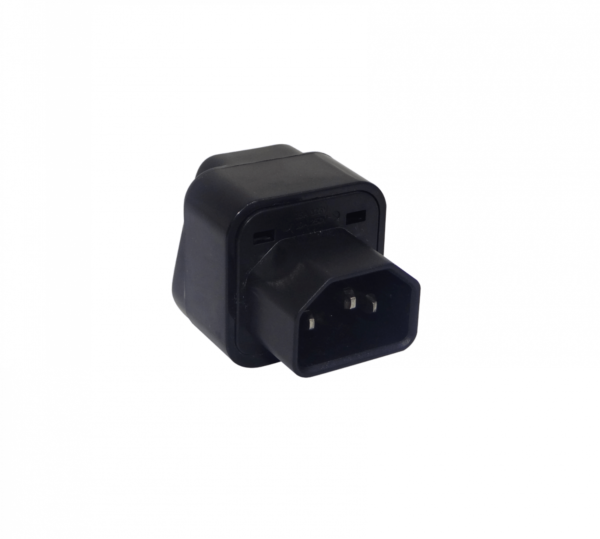 Adaptador Multinorma MULTI-C14. Macho-C14 10A  Schuko-US - Imagen 2