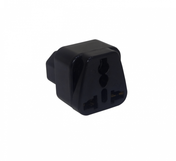 Adaptador Multinorma MULTI-C14. Macho-C14 10A  Schuko-US