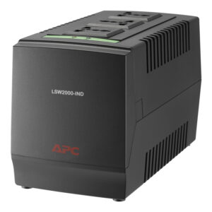 Regulador automático de tensión Line-R de 2000 VA de APC, 3 enchufes universales, 230 V