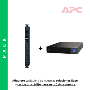 Easy UPS On-Line SRV RM de APC 3000 VA +  PDU EPDU1016M
