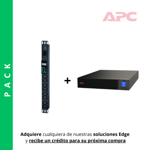 Easy UPS On-Line SRV RM de APC 3000 VA +  PDU EPDU1016M