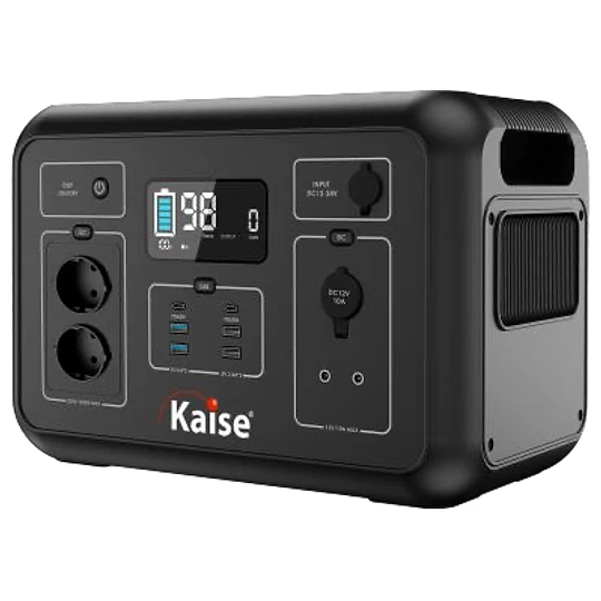 Estación de energía portátil con batería de litio 1200W 220Vac 1132Wh KP1200 Kaise