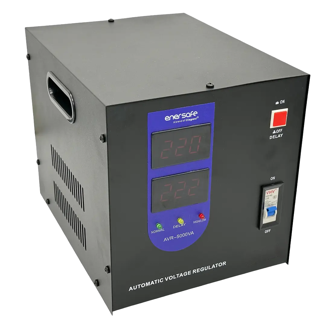 Regulador de voltaje AVR 5000VA/3000W Enersafe