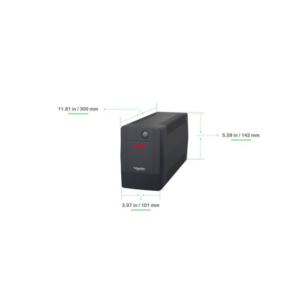UPS APC Easy BVG1200I 1200VA 650W Interactiva con Regulación de Voltaje ...